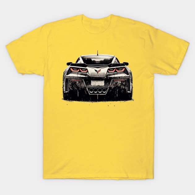 Chevrolet Corvette T-Shirt by Vehicles-Art